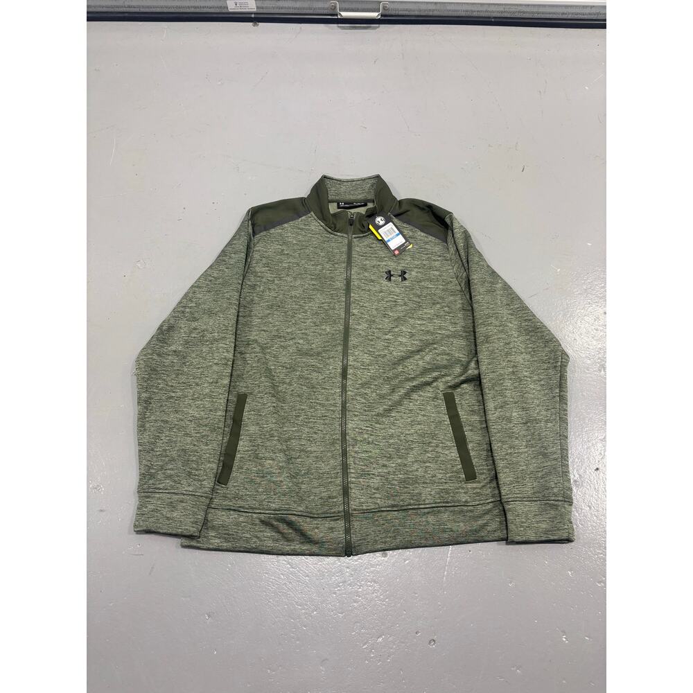 Under Armour Storm ColdGear Infrared‎ Jacket Men's Large Green Full Zip
